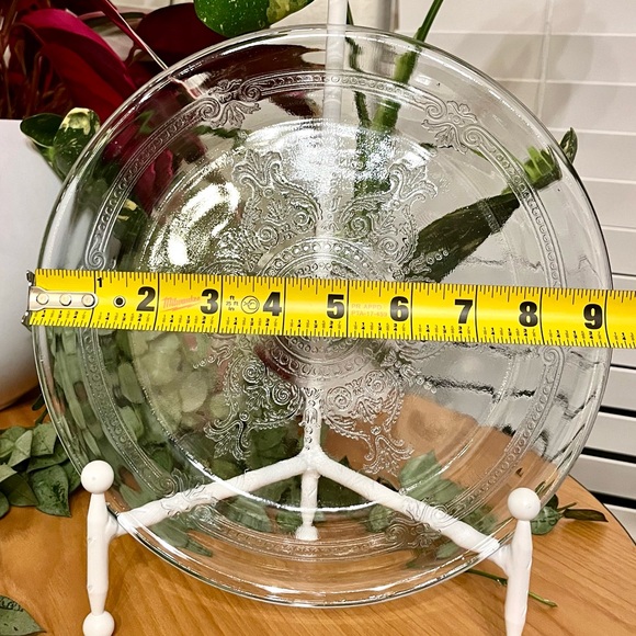 Fire King Vintage Philbe Sapphire Blue Pie Plate Circa 1940’s - Picture 7 of 9